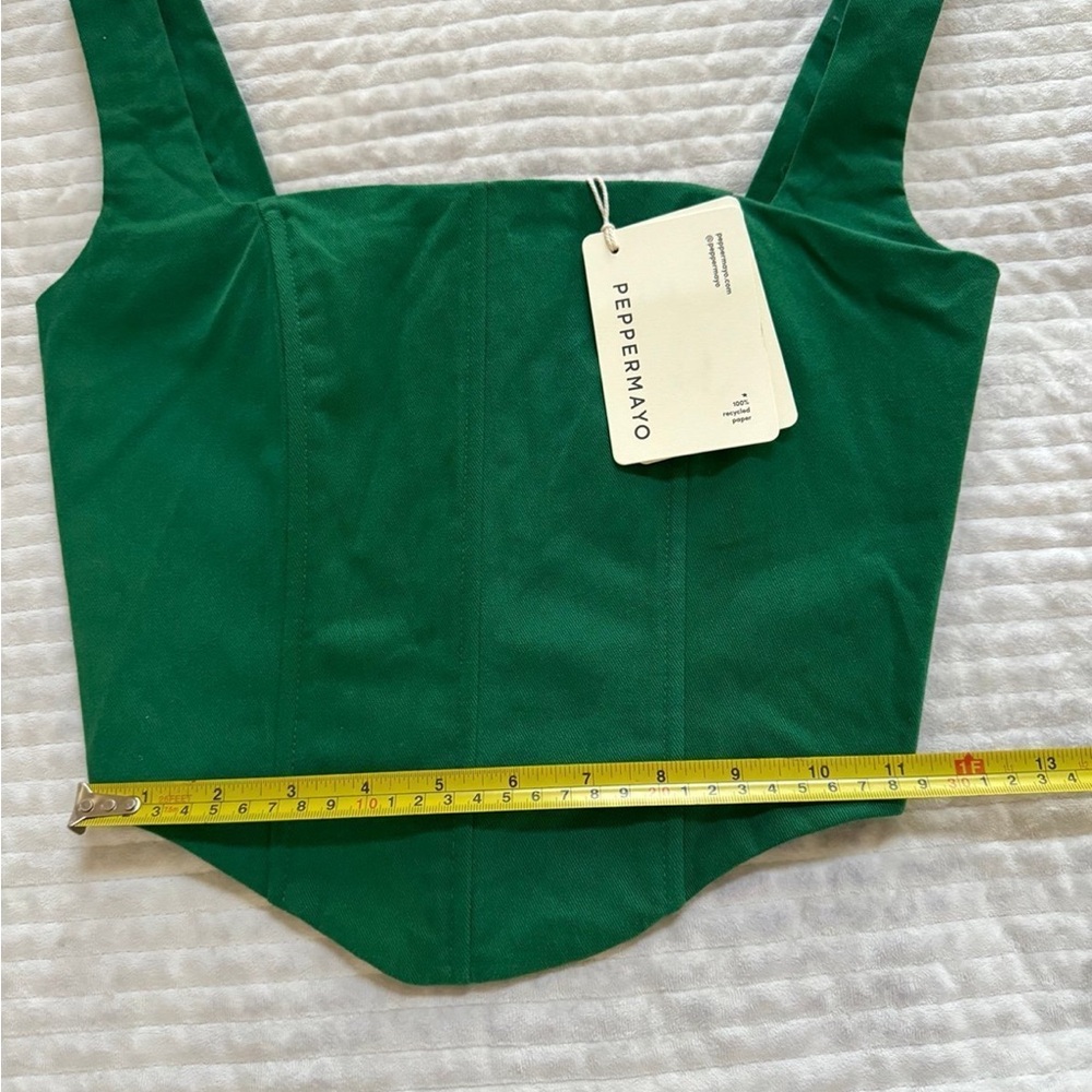 NWT Peppermayo Pastel Skies corset Bustier Top size 2